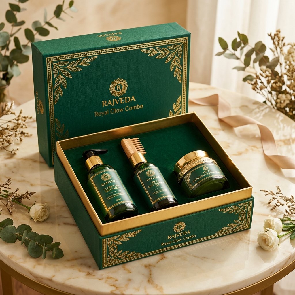 RajVeda Royal Glow Combo (All 3 Products)