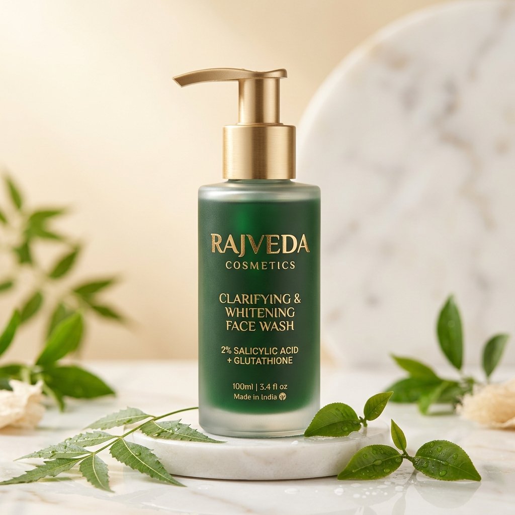 RajVeda Clarifying & Whitening Face Wash